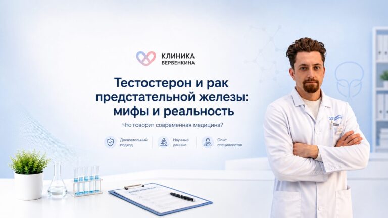 Тестостерон и рак предстательной железы: мифы и реальность