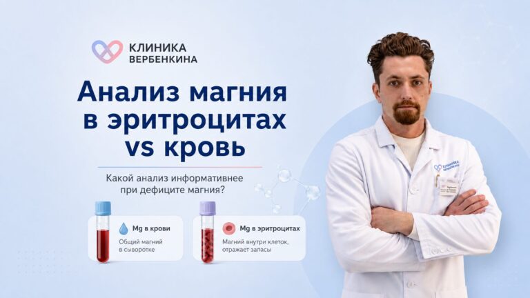 Почему обычный анализ магния в крови может быть ложным: зачем сдавать магний в эритроцитах