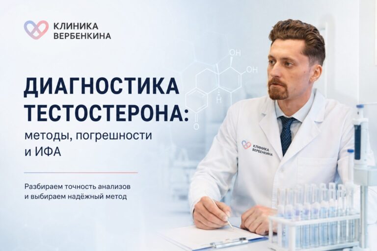 Диагностика тестостерона: методы, погрешности и почему ИФА может врать