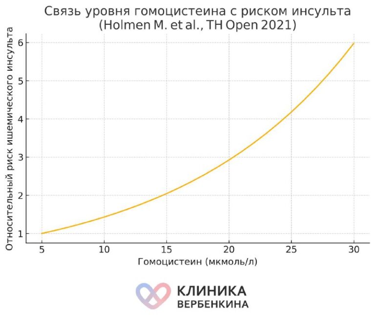 Гомоцистеин: почему норма 10 мкмоль/л важнее референса лаборатории и как снизить риски инсульта