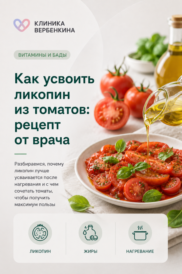 Как усвоить ликопин из томатов: рецепт от врача