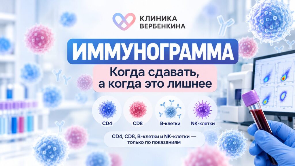 Иммунограмма: когда сдавать, а когда это лишнее